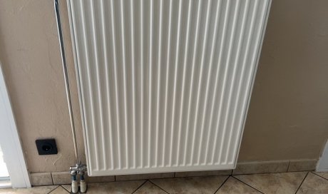 Remplacement d'un radiateur à Jassans-Riottier